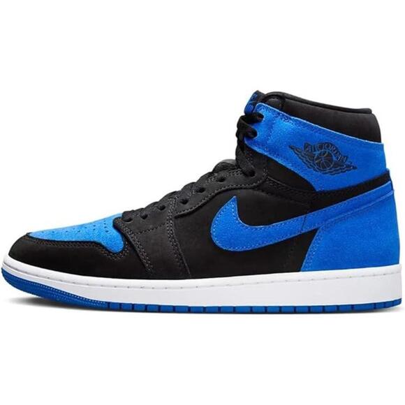 Air Jordan Mens 1 Retro High Og Royal Reimagined Basketball Sneakers Size 10